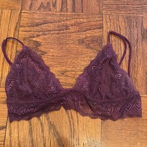 Lace Bralette in Purple